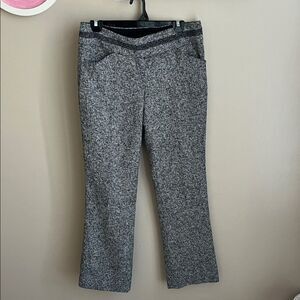 The Limited Drew Fit gray tweed dress pants, bootcut trousers, women’s size 4